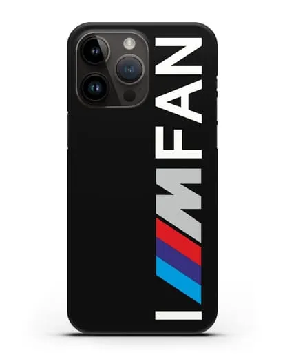 Чехол BMW M серии I am fan силиконовый для iPhone 14 Pro Max