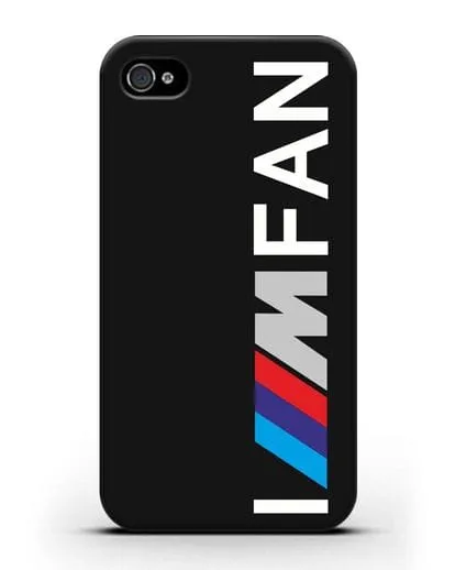 Чехол BMW M серии I am fan силиконовый для iPhone 4/4s