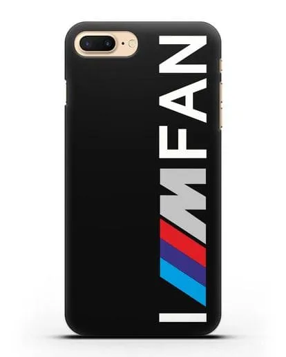 Чехол BMW M серии I am fan силиконовый для iPhone 8 Plus