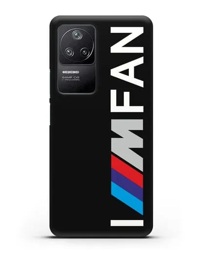 Чехол BMW M серии I am fan силиконовый для Xiaomi Poco F4