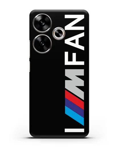 Чехол BMW M серии I am fan силиконовый для Xiaomi Poco F6