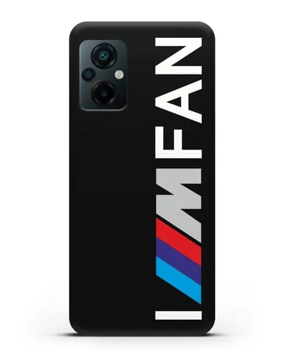 Чехол BMW M серии I am fan силиконовый для Xiaomi Poco M5
