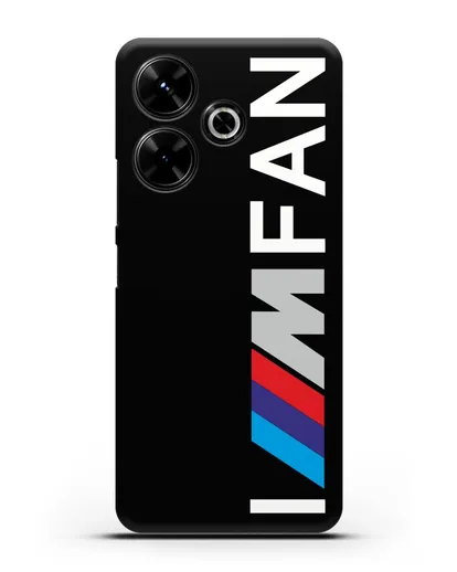 Чехол BMW M серии I am fan силиконовый для Xiaomi Poco M6