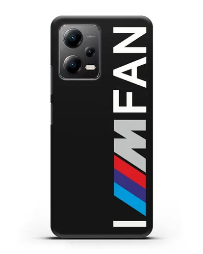 Чехол BMW M серии I am fan силиконовый для Xiaomi Poco X5