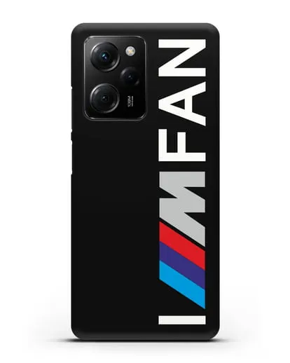 Чехол BMW M серии I am fan силиконовый для Xiaomi Poco X5 Pro
