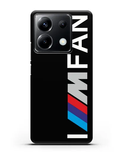 Чехол BMW M серии I am fan силиконовый для Xiaomi Poco X6