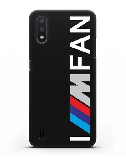 Чехол BMW M серии I am fan силиконовый для Samsung Galaxy A01 [SM-A015F]