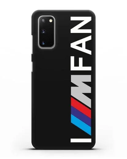 Чехол BMW M серии I am fan силиконовый для Samsung Galaxy S20 [SM-G980F]