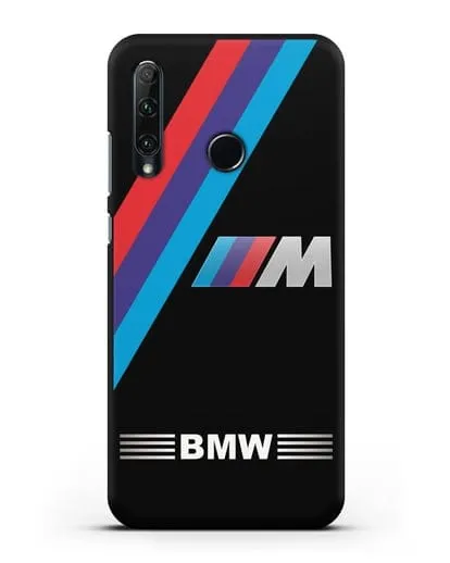 Чехол с логотипом BMW M Series силиконовый для Honor 20e