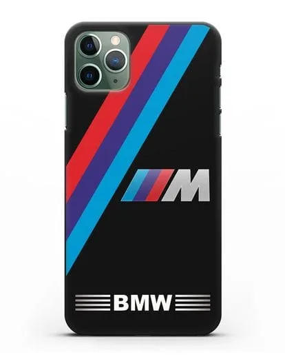 Чехол с логотипом BMW M Series силиконовый для iPhone 11 Pro Max