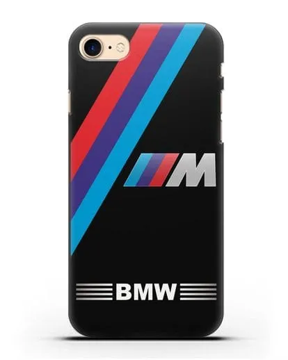 Чехол с логотипом BMW M Series силиконовый для iPhone 7
