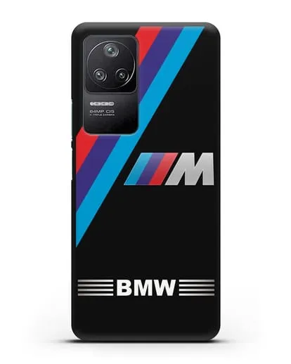 Чехол с логотипом BMW M Series силиконовый для Xiaomi Poco F4