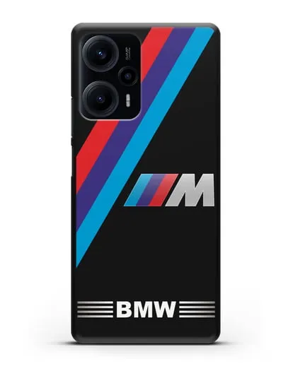 Чехол с логотипом BMW M Series силиконовый для Xiaomi Poco F5