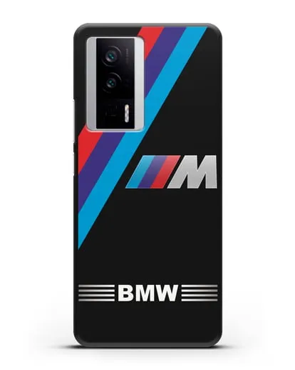 Чехол с логотипом BMW M Series силиконовый для Xiaomi Poco F5 Pro