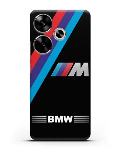 Чехол с логотипом BMW M Series силиконовый для Xiaomi Poco F6