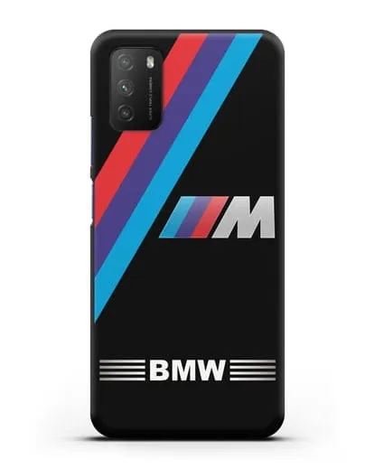 Чехол с логотипом BMW M Series силиконовый для Xiaomi Poco M3