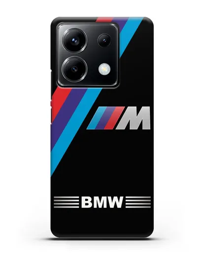Чехол с логотипом BMW M Series силиконовый для Xiaomi Poco X6