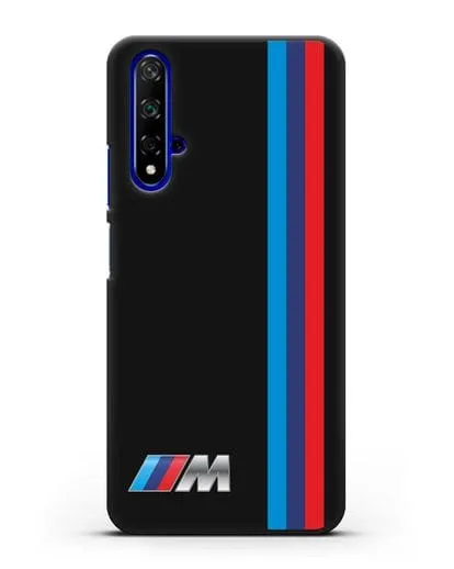 Чехол BMW M Perfomance силиконовый для Honor 20