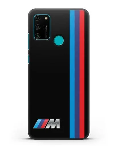 Чехол BMW M Perfomance силиконовый для Honor 9A