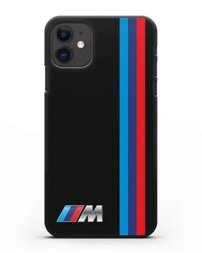 Чехол BMW M Perfomance силиконовый для iPhone 11