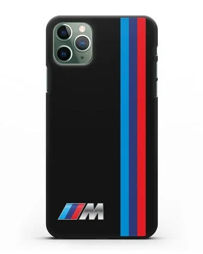 Чехол BMW M Perfomance силиконовый для iPhone 11 Pro