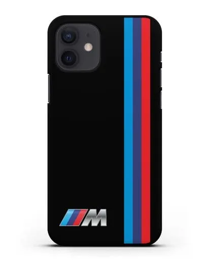 Чехол BMW M Perfomance силиконовый для iPhone 12