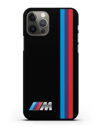 Чехол BMW M Perfomance силиконовый для iPhone 12 Pro