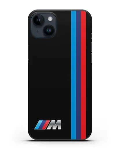 Чехол BMW M Perfomance силиконовый для iPhone 14 Plus