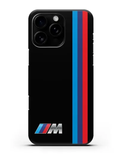 Чехол BMW M Perfomance силиконовый для iPhone 16 Pro Max