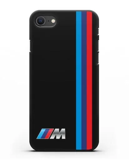 Чехол BMW M Perfomance силиконовый для iPhone SE 2020