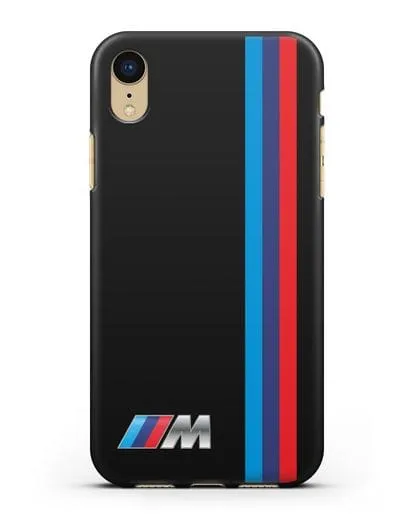 Чехол BMW M Perfomance силиконовый для iPhone XR