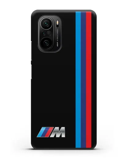 Чехол BMW M Perfomance силиконовый для Xiaomi Poco F3 Pro