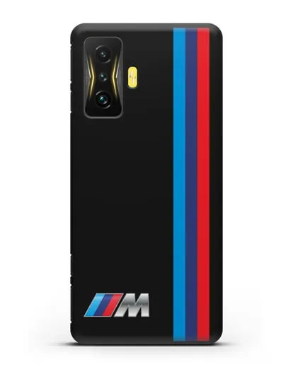 Чехол BMW M Perfomance силиконовый для Xiaomi Poco F4 GT