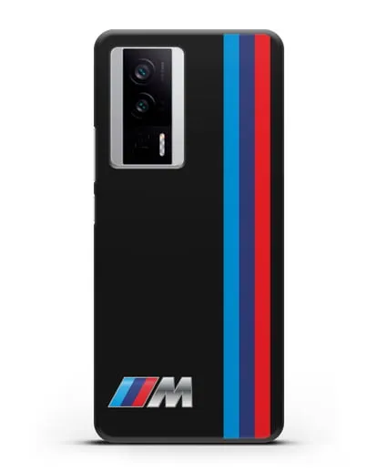 Чехол BMW M Perfomance силиконовый для Xiaomi Poco F5 Pro
