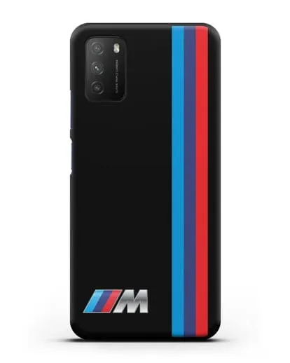 Чехол BMW M Perfomance силиконовый для Xiaomi Poco M3