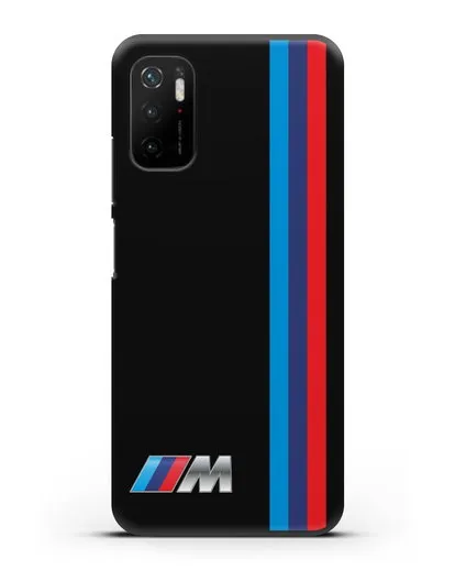 Чехол BMW M Perfomance силиконовый для Xiaomi Poco M3 Pro