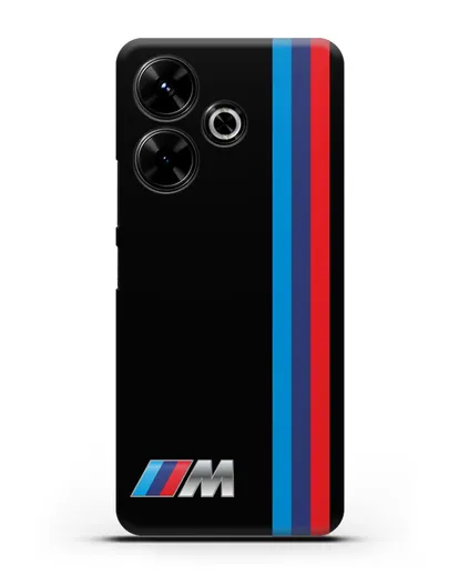 Чехол BMW M Perfomance силиконовый для Xiaomi Poco M6