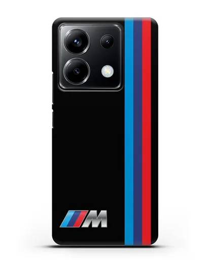 Чехол BMW M Perfomance силиконовый для Xiaomi Poco X6