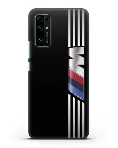 Чехол с символикой BMW M серия силиконовый для Honor 30