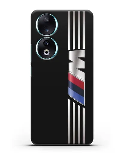 Чехол с символикой BMW M серия силиконовый для Honor 90