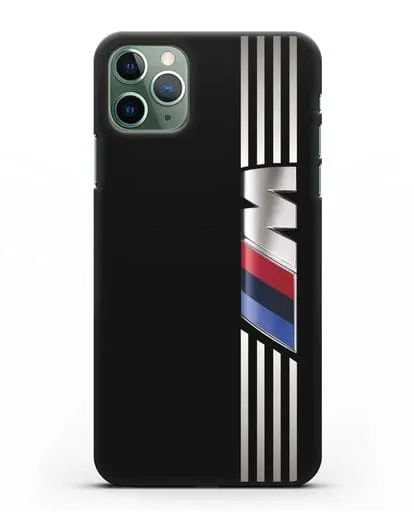 Чехол с символикой BMW M серия силиконовый для iPhone 11 Pro Max