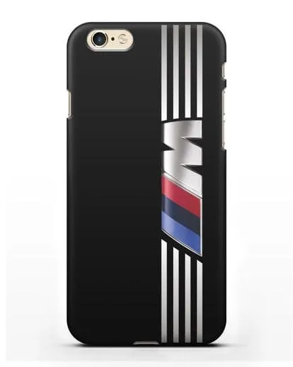 Чехол с символикой BMW M серия силиконовый для iPhone 6