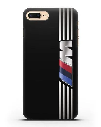 Чехол с символикой BMW M серия силиконовый для iPhone 8 Plus