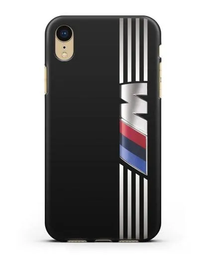 Чехол с символикой BMW M серия силиконовый для iPhone XR