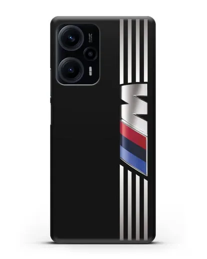 Чехол с символикой BMW M серия силиконовый для Xiaomi Poco F5