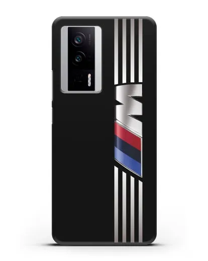 Чехол с символикой BMW M серия силиконовый для Xiaomi Poco F5 Pro