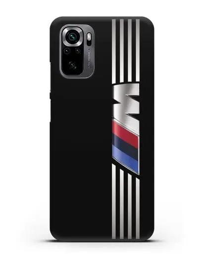 Чехол с символикой BMW M серия силиконовый для Xiaomi Poco M5s