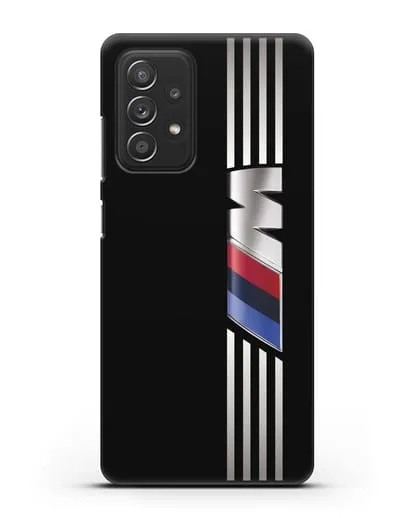 Чехол с символикой BMW M серия силиконовый для Samsung Galaxy A53