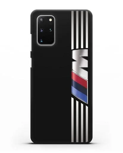 Чехол с символикой BMW M серия силиконовый для Samsung Galaxy S20 Plus [SM-G985F]