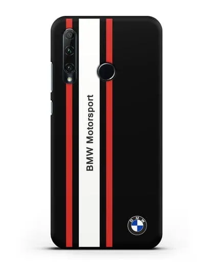 Чехол BMW Motorsport силиконовый для Honor 20e